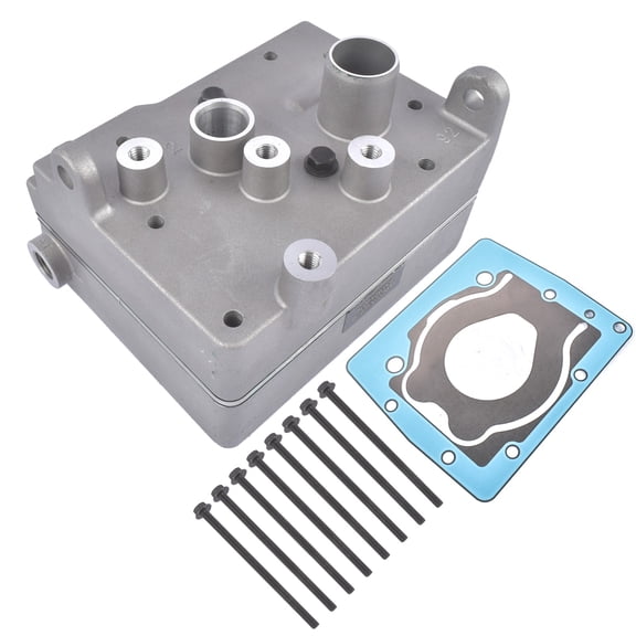 GELUOXI Air Brake Compressor Cylinder Head for Paccar MX13 MX11 2121411 2139800 2121412 9122180010