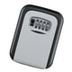 thumbnail image 1 of Caja de seguridad con combinación Soledad Gris Caja de bloqueo de almacenamiento de llaves, 1 of 10