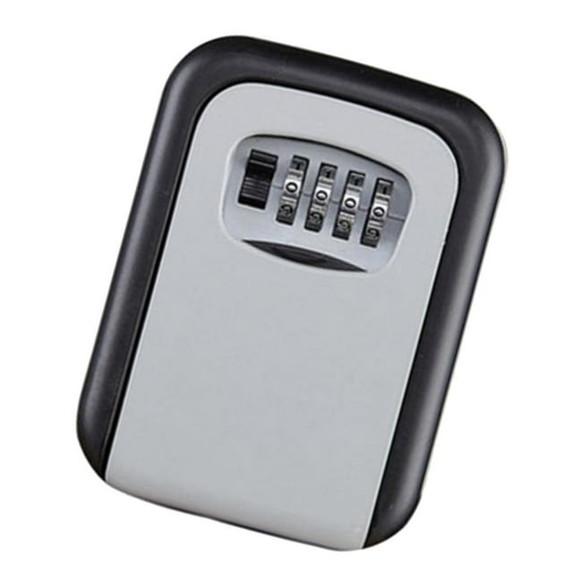 Caja de seguridad con combinación Macarena para almacenamiento de llaves de casa armario de puerta Gris