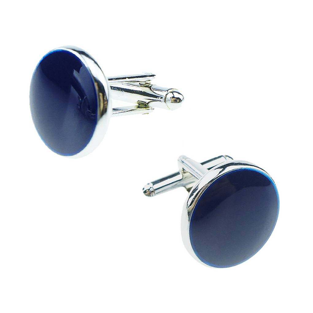 Lot De 8 Bouts De Manchette (cufflinks) Pour Homme - Design Goutte D'huile - En Cuivre - Neuf Sous Blister
