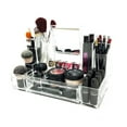 thumbnail image 1 of OnDisplay Alexa Acrylic Cosmetic/Makeup Organizer w/Mirror, 1 of 2