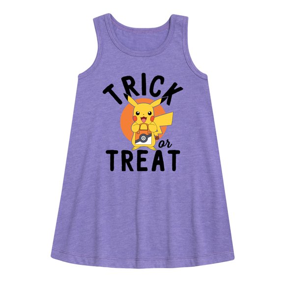 Pokémon - Trick Or Treat - Youth Girls A-line Dress