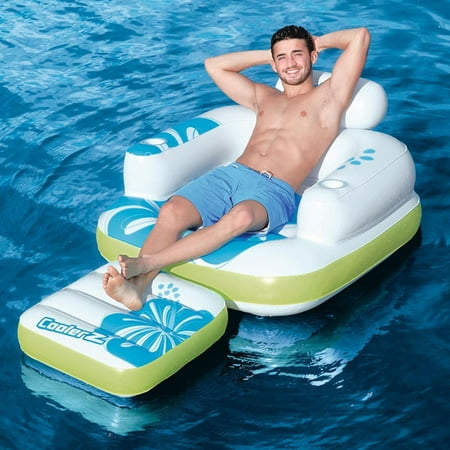 Bestway Vinyl Tiki Time Pool Float, White (Best Way To Travel Europe For The First Time)
