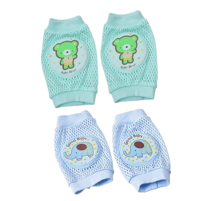2 pieces Cartoon Baby Crawling Knee Pads for Toddlers Infant Kids Boys Girls Sunnimix none