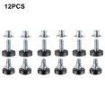 thumbnail image 3 of Feet Leveler Adjustable Anti-Slip Furniture Levelers Furniture Leveling Feet 12Pcs, 3 of 8