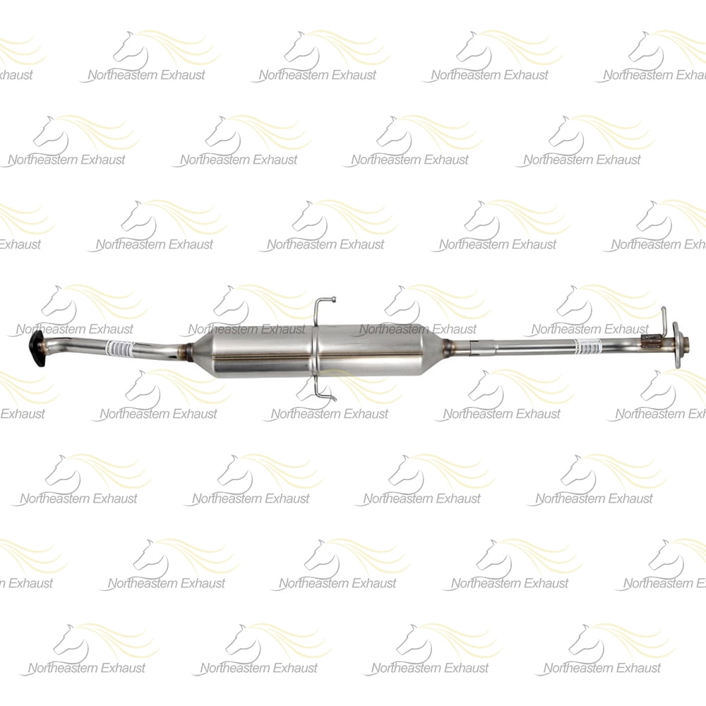 Northeastern Exhaust Resonator Pipe with Hanger Fits 2002-2004 Honda CR-V 2.4L - Direct Fit | Stainless Steel