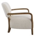 thumbnail image 5 of Uttermost Telluride Natural Shearling Accent Chair, 5 of 7