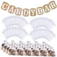 thumbnail image 3 of Bolsa de regalo de Organza 20-100 para joyería, bolsas blancas con cordón para boda, bolsas de regalo de dulces de Navidad, bolsa de Organza para embalaje de joyería, 3 of 5