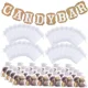 thumbnail image 3 of Bolsa de regalo de Organza 20-100 para joyería, bolsas blancas con cordón para boda, bolsas de regalo de dulces de Navidad, bolsa de Organza para embalaje de joyería, 3 of 5