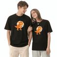 thumbnail image 2 of Dinosaur Inside A Pumpkin Cool Graphic Tee for Men and Women, Playful Holiday Gift Cotton Short Sleeves T-Shirt, 2 of 6