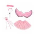 thumbnail image 3 of Traje de de porche, varita de de ángel, primavera, verano, elegante para 23", disfraz de de cemento, tutú para Rosa, 3 of 8