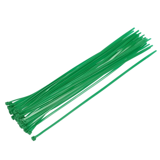 Cable Zip Ties 350mm x 4.8mm SelfLocking Nylon Tie Wraps Green 100pcs