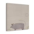 thumbnail image 5 of Pig on Parched Soil - Canvas, 5 of 25