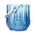 thumbnail image 1 of Cubo de almacenamiento de acrílico, enfriador de bebidas, cubo de hielo portátil para el hogar y el restaurante. Azul, 1 of 9