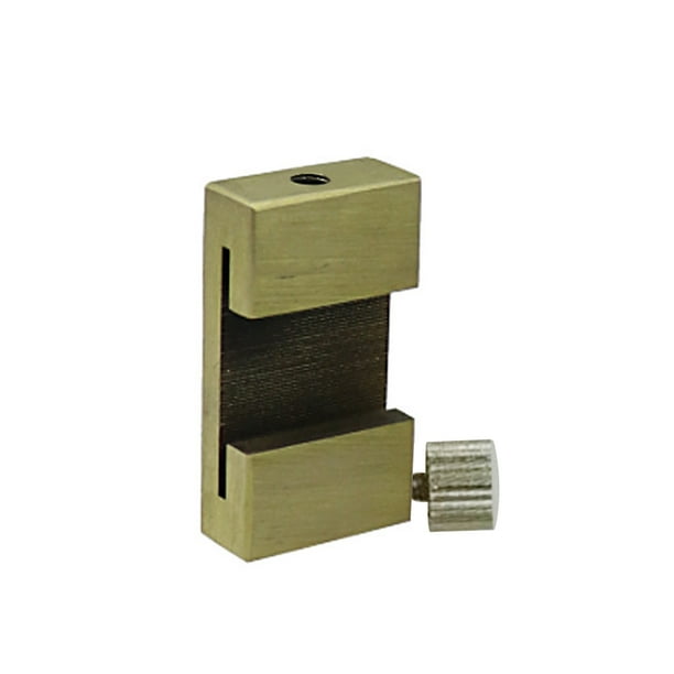 Regla de acero, bloque de posicionamiento, indicador de marcado de ángulo, herramientas de carpintería (oro de 20mm) Libre de BPA