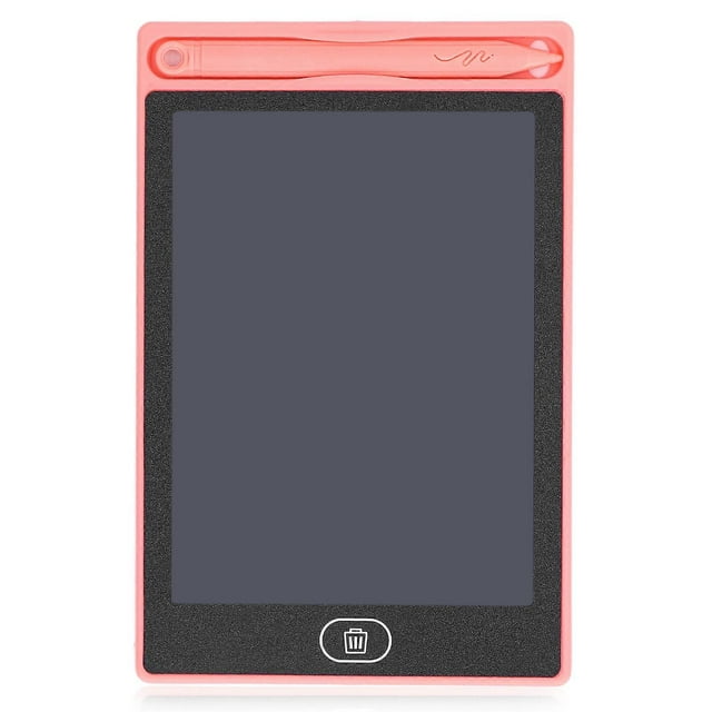 6.5inch LCD Writing Tablet Early Education Doodle Board Drawing Tablet for 3+ Years Old(Pink )