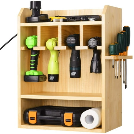 Power Tool Organizer Drill Charging Station Wall Mount Garage Storage With Driver Rack Canada - Diy Wall Mounted Drill Charging Station Power Tool Organizer Drill Charging Station Wall Mount Garage Storage With Driver Rack Canada - Diy Wall Mounted Drill Charging Station