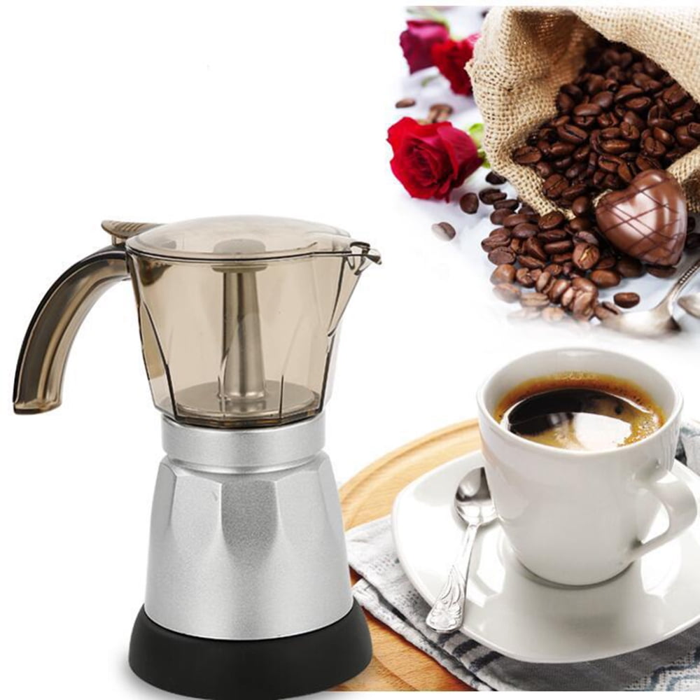 HXAZGSJA Electric Moka Espresso Coffee Maker 220V/50Hz Cappuccino Maker