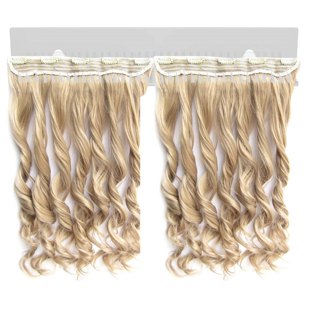 Fovolat Hair Extension Holder Extension Hanger Storage Rack Hair Extension  Tools to Hold Wide Wefts for Coloring Washing Styling Packing and Storing  impart - Walmart.com