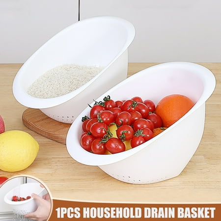 

Kitchen Strainer Hollowing Mesh to Filtered Water Vegetable Washing Basket