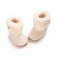 thumbnail image 6 of Baby Soft Sole Shoes,Fashion Boots for Baby - Refined Casual Dress Boots with Bow Accent,Streamlined Profile Fashion Booties,Streamlined Profile Boots, Casual Footwear for Fall Winter, 6 of 9