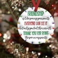thumbnail image 4 of LSLJS Christmas Ornaments - Acrylic Christmas Pendant Round Religious Hanging Ornaments for Christmas Tree Christmas Decorations for Home Holiday Decor Festive Orname, 4 of 5