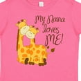 thumbnail image 4 of Inktastic My Nana Loves Me Boys or Girls Toddler T-Shirt, 4 of 5