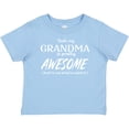 thumbnail image 3 of Inktastic Yeah My Grandma is Pretty Awesome Boys or Girls Baby T-Shirt, 3 of 5