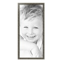 thumbnail image 2 of ArtToFrames 17" x 38" Silver Picture Frame, 17x38 inch Silver Wood Poster Frame (WOM-4993),  Pack, 2 of 7