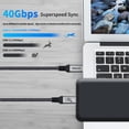 thumbnail image 3 of Cable USB 4 UAYXILI Thunderbolt 4, 240 W, carga rápida, 8 K, 40 Gbps, 3 of 7