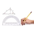 thumbnail image 6 of 6Inch Protractors 180 Degrees Math Protractors Measuring Tool for Student, 6 of 8