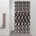 thumbnail image 2 of Black White Geometric Pattern Shower Curtain 36"x72" ,Bathroom Decorative Shower Curtains Set with 12 Hooks,Modern Waterproof Washable Shower Curtain, 2 of 6