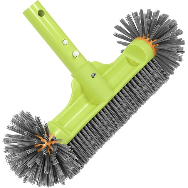 YSTIANN 13 Inch Pool Brush for Foil Pool, 33 cm Pool Brush, Pool Cleaning, Pool Brush with Hemispherical, Pool Cleaning Brush, Pool Brushes for Pool Wall, Pool Brushes Not with Telescopic Rod