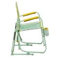 thumbnail image 6 of GCI Outdoor Freestyle Rocker Foldable Rocking Camp Chair, Pastel Green Floral, 6 of 11