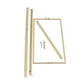 thumbnail image 2 of White/Golden Wedding Arch Rectangle Backdrop Stand Iron Balloon Flower Display Frame Decor, 2 of 24