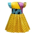 thumbnail image 3 of Kids Girls Sallys' Costume Halloween Dress Girls Princess Fancy T Shirt Dress, 3 of 7