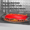 thumbnail image 2 of WJCA Quick-Heat Microwave Egg Maker for Breakfast & Sandwiches, Fast Cooking & Dishwasher Safe, Portable Design for Home or Travel, Red., 2 of 7