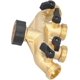 thumbnail image 4 of Divisor de manguera Conector de manguera de 4 vías G3/4 pulgadas Conector de manguera de metal de rosca hembra con 4 válvulas para balcón Jardín Riego Riego Lavado de autos Rojo Verde, 4 of 5