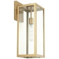 thumbnail image 5 of John Timberland Titan 20 1/4" High Modern Outdoor Wall Light Fixture Mount Porch Edison Bulb Soft Gold Finish Clear Glass Shade, 5 of 9