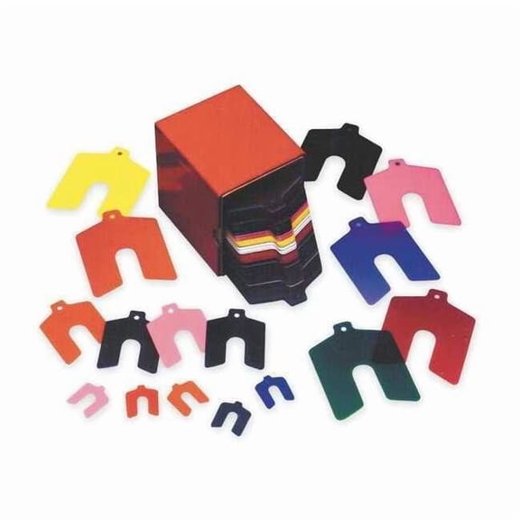 Precision Brand Slotted Shim Assortment, Pk170 42906