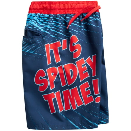 Spyder Kids Marvel Spider-Man Boys' Rash Guard Set UPF 50+ Quick