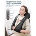 thumbnail image 3 of Naipo Shiatsu Back and Neck Massager with Heat Deep Kneading Massage for Neck, Back, Shoulder, Foot and Legs, Use at Home, Car, Office, 3 of 6