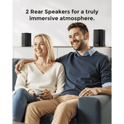 ULTIMEA 5.1.2ch Sound Bar with Dolby Atmos, Surround Sound System for TV with 2 Surround Speakers, Sound Bar for Smart TV, Soundbar with Subwoofer for Home Theater, HDMI eARC, Skywave F40 Boom SE
