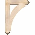 thumbnail image 2 of Ekena Millwork 3 1/2"W x 18"D x 22"H Olympic Traditional Smooth Bracket, Douglas Fir, 2 of 4