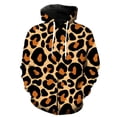 thumbnail image 4 of Sudadera con capucha y estampado 3D de leopardo para hombre, sudadera con cremallera y estampado de piel de animal estilo Harajuku, sudaderas de manga larga a la moda para la calle, 4 of 5