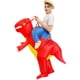thumbnail image 1 of Traje inflable de conejo de dinosaurio de Halloween, disfraz de dinosaurio tridimensional, disfraz de actuación para niños, Pascua, 1 of 1