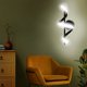 thumbnail image 4 of Arbotante Espiral Moderno Negro, 4 of 4