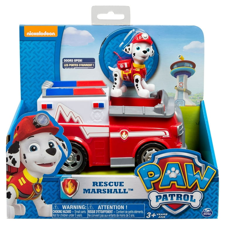 Paw Patrol Marshall s EMT Ambulance Vehicle and Figure