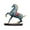 Blue, variant on Feng Shui Chinese Zodiac Year Golden Resin Collectible Figurines Decoration for Luck & Wealth Perfect for Your Home or Office (Blue)