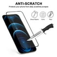 thumbnail image 4 of Full Coverage Tempered Glass Screen Protector Compatible with iPhone 12 (6.1 in)/12 Pro (6.1 in), 4 of 10